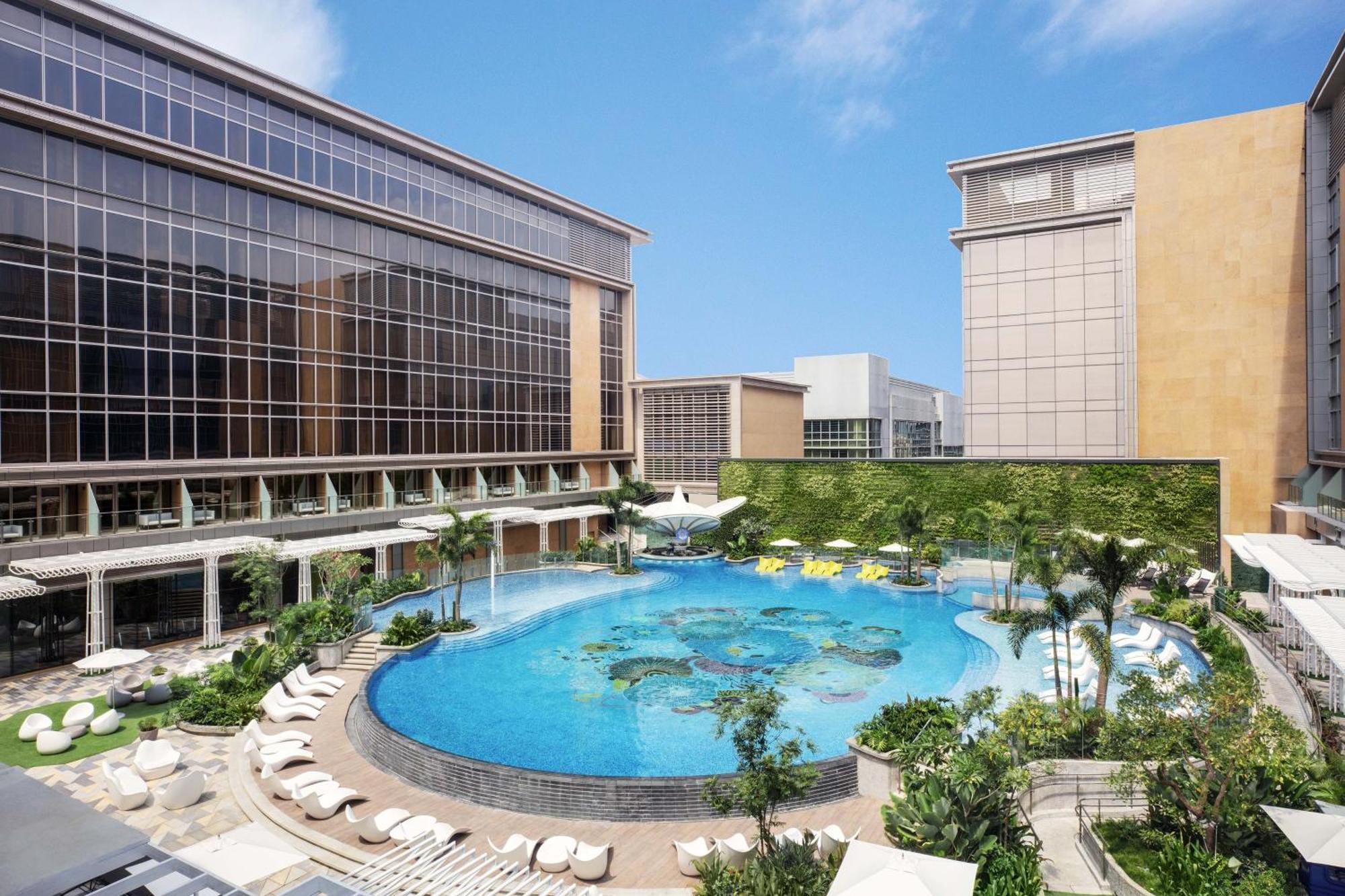 Sheraton Manila Hotel At Newport World Resorts Pasay Exteriér fotografie